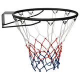 Basketball Ring Black 45 cm Steel - Side View