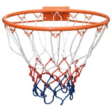 Basketball Ring Orange 39 cm Steel - Front View