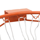 Basketball Ring Orange 39 cm Steel - 45-Degree Angle