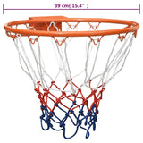 Basketball Ring Orange 39 cm Steel - Close-Up Angle