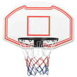 Basketball Backboard White 90x60x2 cm Polyethene - Front View
