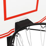 Basketball Backboard White 90x60x2 cm Polyethene - 45-Degree Angle