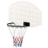 Basketball Backboard White 71x45x2 cm Polyethene - Top-Down View