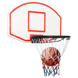 Basketball Backboard White 71x45x2 cm Polyethene - Close-Up Angle