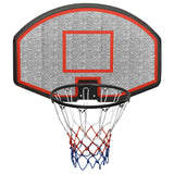 Basketball Backboard Black 90x60x2 cm Polyethene - Front View