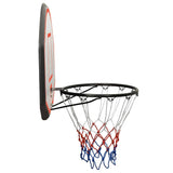 Basketball Backboard Black 90x60x2 cm Polyethene - Side View