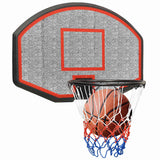 Basketball Backboard Black 71x45x2 cm Polyethene - Low Angle