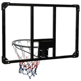 Basketball Backboard Transparent 90x60x2.5 cm Polycarbonate - 45-Degree Angle