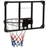 Basketball Backboard Transparent 71x45x2.5 cm Polycarbonate - Top-Down View