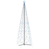 Christmas Cone Tree Blue 1400 LEDs 160x500 cm