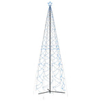 Christmas Cone Tree Blue 1400 LEDs 160x500 cm