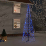 Christmas Cone Tree Blue 1400 LEDs 160x500 cm