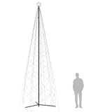 Christmas Cone Tree Colourful 1400 LEDs 160x500 cm