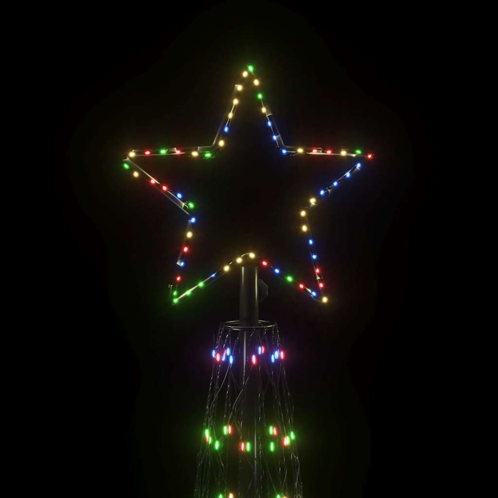 Christmas Cone Tree Colourful 3000 LEDs 230x800 cm