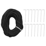 Christmas Tree on Flagpole Warm White 1134 LEDs 800 cm - 45-Degree Angle