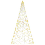 Christmas Tree on Flagpole Warm White 500 LEDs 300 cm