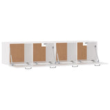 Wall Cabinets 2 pcs White 60x36.5x35 cm Engineered Wood - Top-Down View
