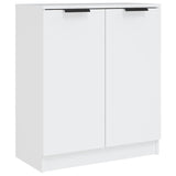 Sideboards 2 pcs White 60x30x70 cm Engineered Wood - Side View