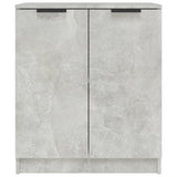 Sideboards 2 pcs Concrete Grey 60x30x70 cm Engineered Wood - Top-Down View