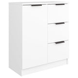 Sideboards 2 pcs White 60x30x70 cm Engineered Wood