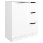 Sideboards 2 pcs White 60x30x70 cm Engineered Wood