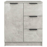 Sideboards 2 pcs Concrete Grey 60x30x70 cm Engineered Wood