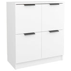Sideboards 2 pcs White 60x30x70 cm Engineered Wood