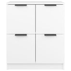 Sideboards 2 pcs White 60x30x70 cm Engineered Wood