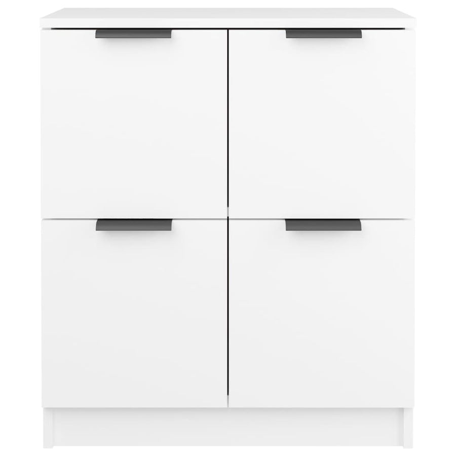 Sideboards 2 pcs White 60x30x70 cm Engineered Wood