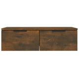 Wall Cabinets 2 pcs Smoked Oak 68x30x20 cm Engineered Wood - Extra Image