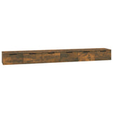 Wall Cabinets 2 pcs Smoked Oak 102x30x20 cm Engineered Wood