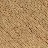 Rug Rectangular Natural 80x160 cm Jute