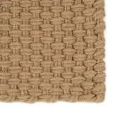 Rug Rectangular Natural 180x250 cm Jute - Front View