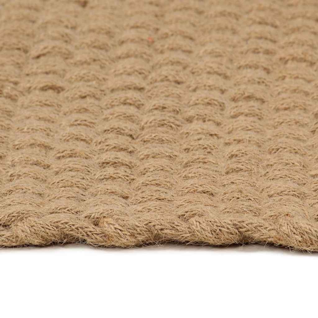 Rug Rectangular Natural 180x250 cm Jute