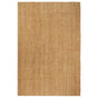 Rug Rectangular Natural 120x180 cm Jute