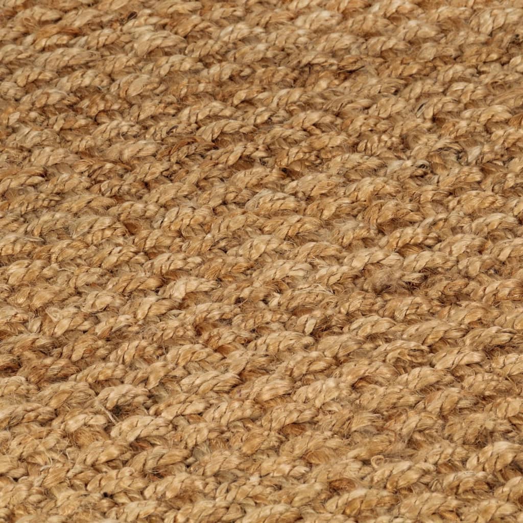 Rug Rectangular Natural 120x180 cm Jute