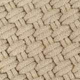 Rug Rectangular Natural 120x180 cm Cotton - 45-Degree Angle