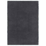 Rug Rectangular Anthracite 120x180 cm Cotton