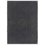 Rug Rectangular Anthracite 120x180 cm Cotton