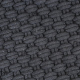 Rug Rectangular Anthracite 160x230 cm Cotton - 45-Degree Angle