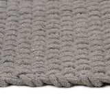 Rug Rectangular Grey 80x160 cm Cotton