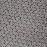 Rug Rectangular Grey 180x250 cm Cotton - 45-Degree Angle