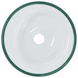 Basin Tempered Glass 30x12 cm Transparent - Side View