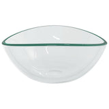 Basin Tempered Glass 54.5x35x15.5 cm Transparent