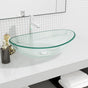 Basin Tempered Glass 54.5x35x15.5 cm Transparent