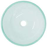 Basin Tempered Glass 35x12 cm Frosted