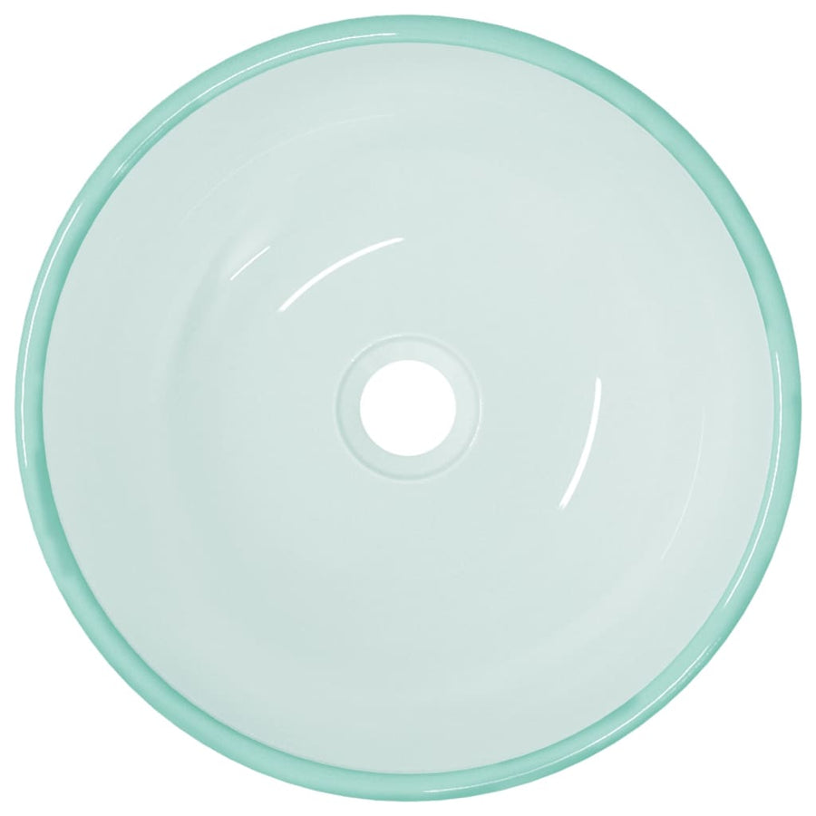 Basin Tempered Glass 35x12 cm Frosted