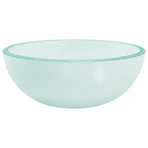 Basin Tempered Glass 30x12 cm Frosted