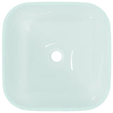 Basin Glass 42x42x14 cm Frosted