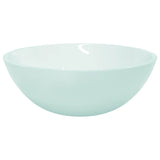 Basin Glass 50x37x14 cm Frosted - Top-Down View